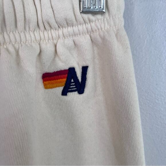 Aviator Nation Malibu Sweatpants Vintage White Sz XS - Picture 7 of 9